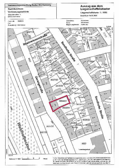 Zweizimmerwohnung in Gerwigstraße 18, 68305 Mannheim-Waldhof - Bild 4