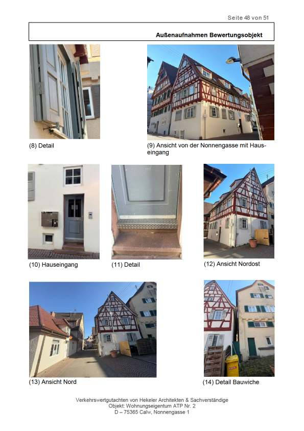 Zweizimmerwohnung in Nonnengasse 1, 75365 Calw - Wimberg - Bild 3