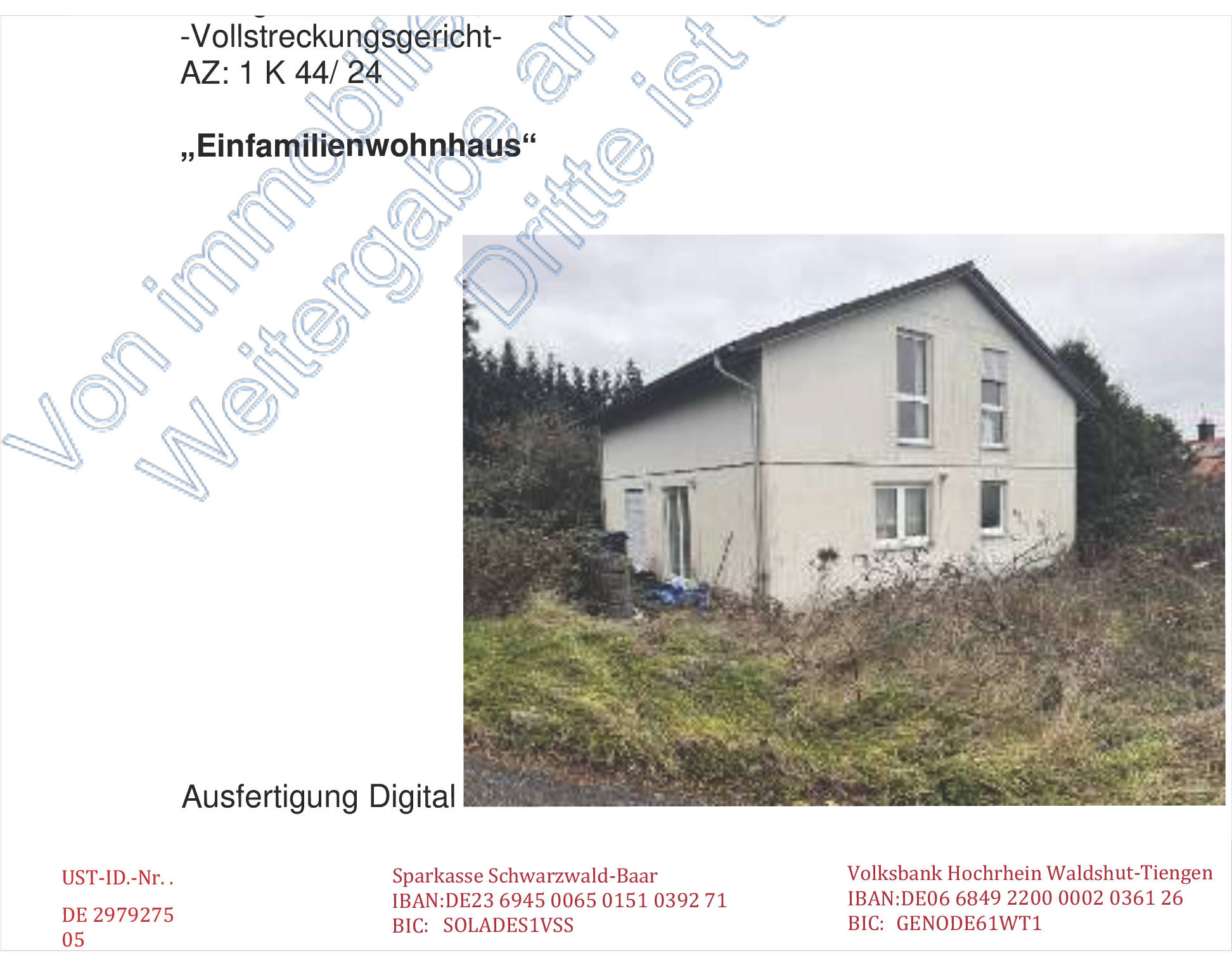 Einfamilienhaus in Panoramaweg 9, 79807 Lottstetten - Bild 5
