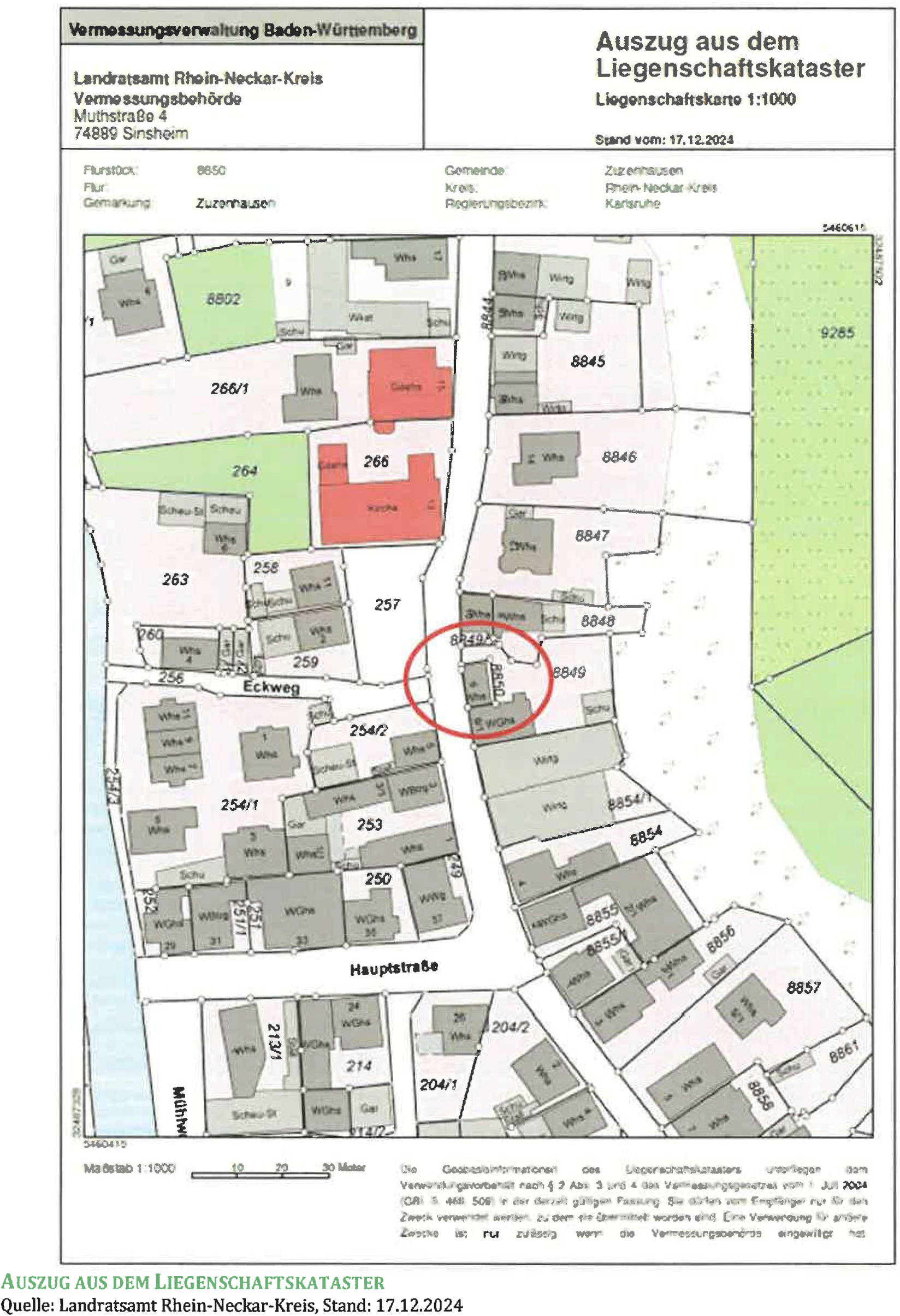 baden-wuerttemberg 1 K 51/23 Eschelbronner Straße 6, 74939 Zuzenhausen 26