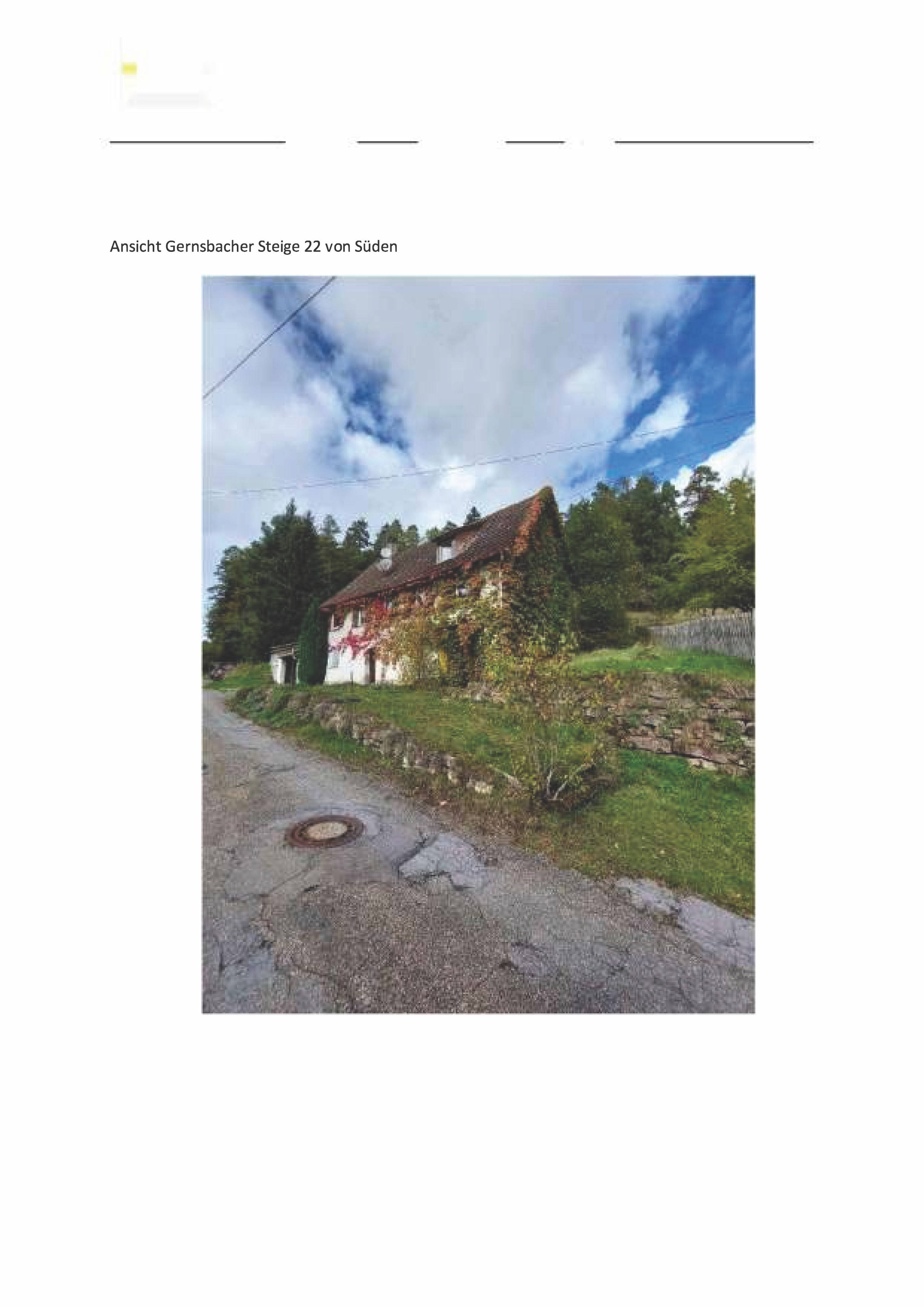 Wohnhaus in Gernsbacher Steige 22, 75337 Enzklösterle - Bild 2