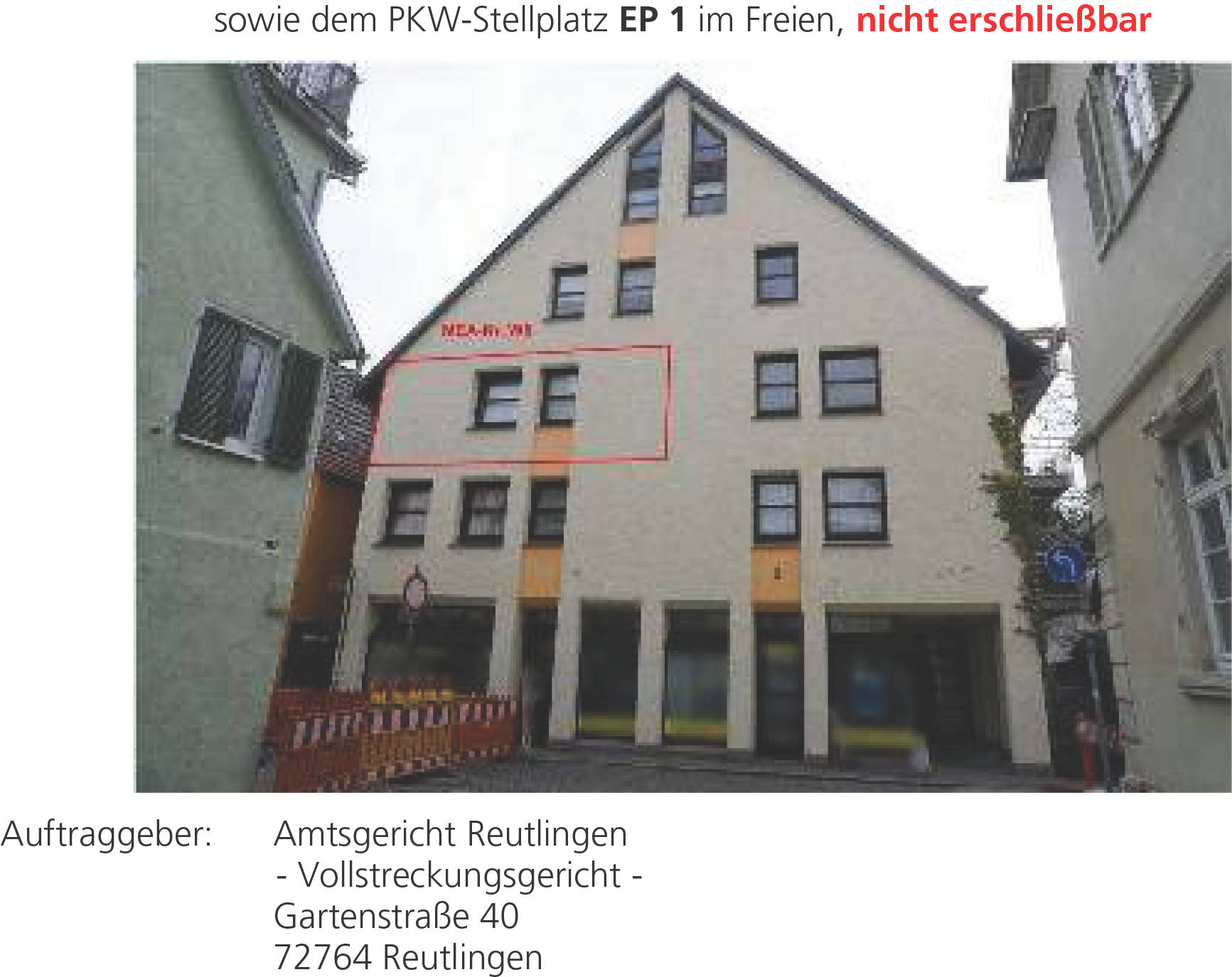 Zweizimmerwohnung in Nürtingerhofstraße 9, 72764 Reutlingen - Bild 2
