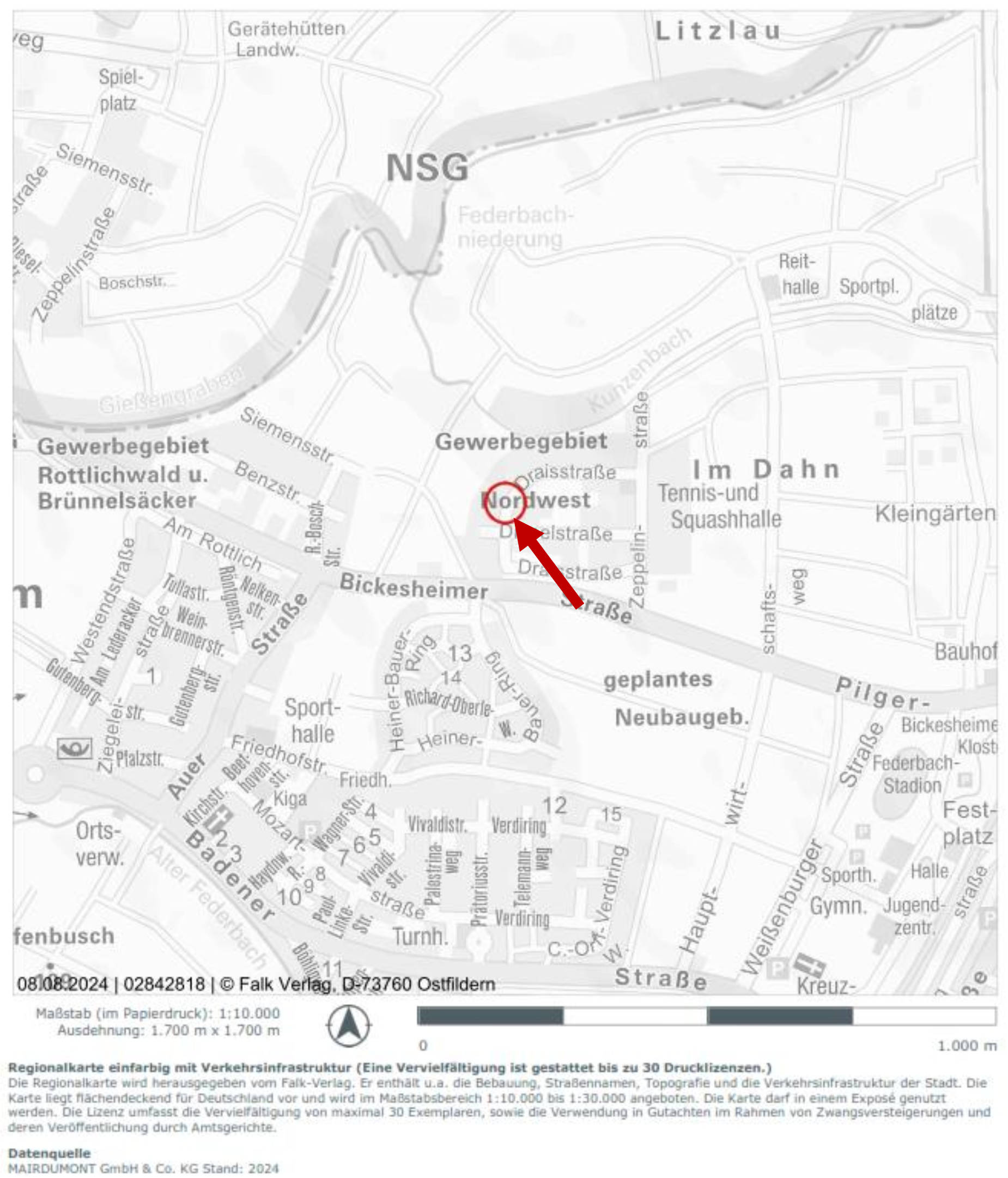 baden-wuerttemberg 1 K 67/23 Draisstraße 9, 76448 Durmersheim 15