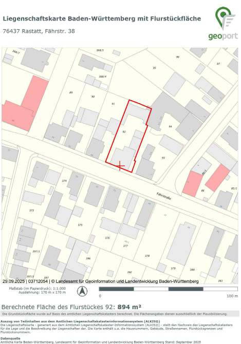 baden-wuerttemberg 1 K 75/24 Fährstraße 38, 76437 Rastatt - Plittersdorf 12