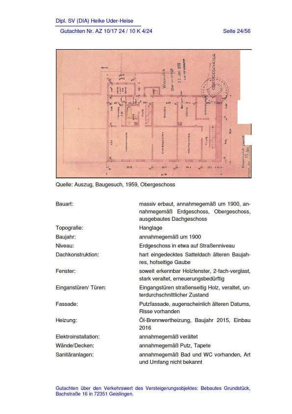 baden-wuerttemberg 10 K 4/24 Bachstraße 16, 72351 Geislingen 13