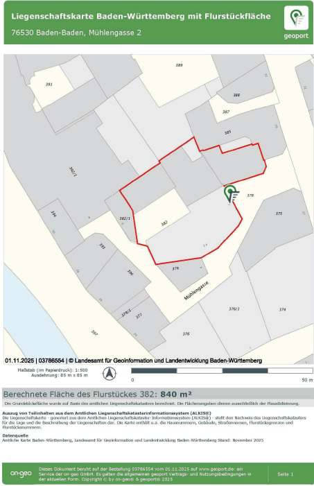 baden-wuerttemberg 12 K 15/25 Mühlengasse 2, 76530 Baden-Baden 14