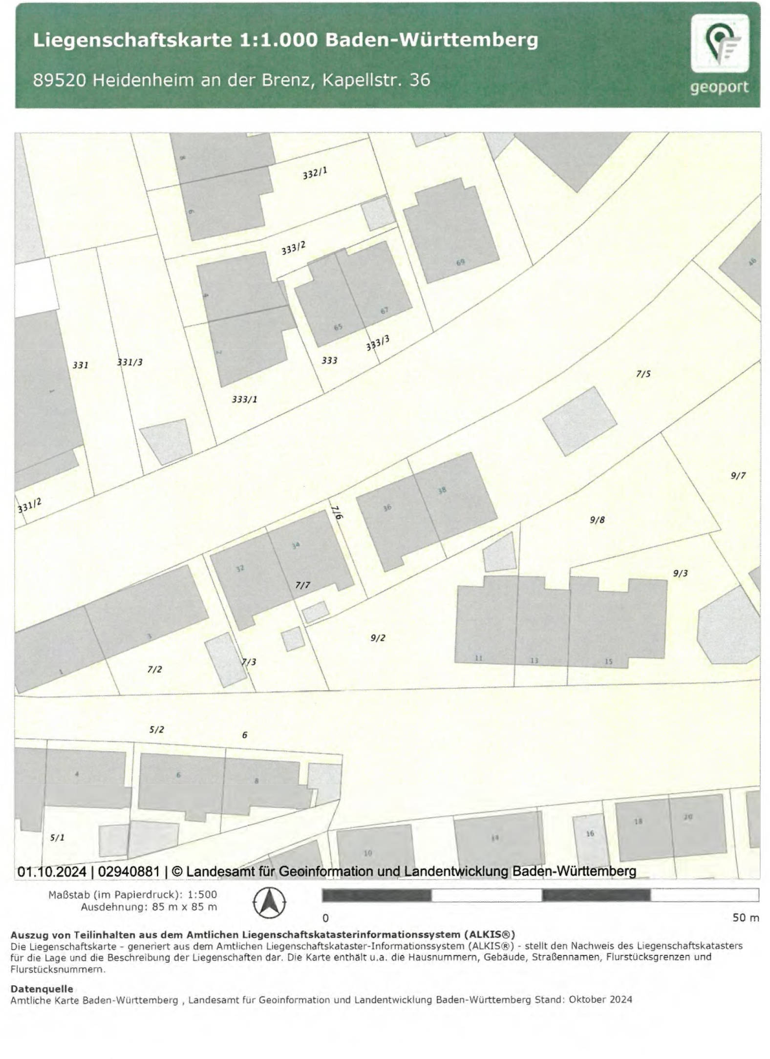 baden-wuerttemberg 2 K 2/24 Kapellstraße 36, 89520 Heidenheim an der Brenz 19
