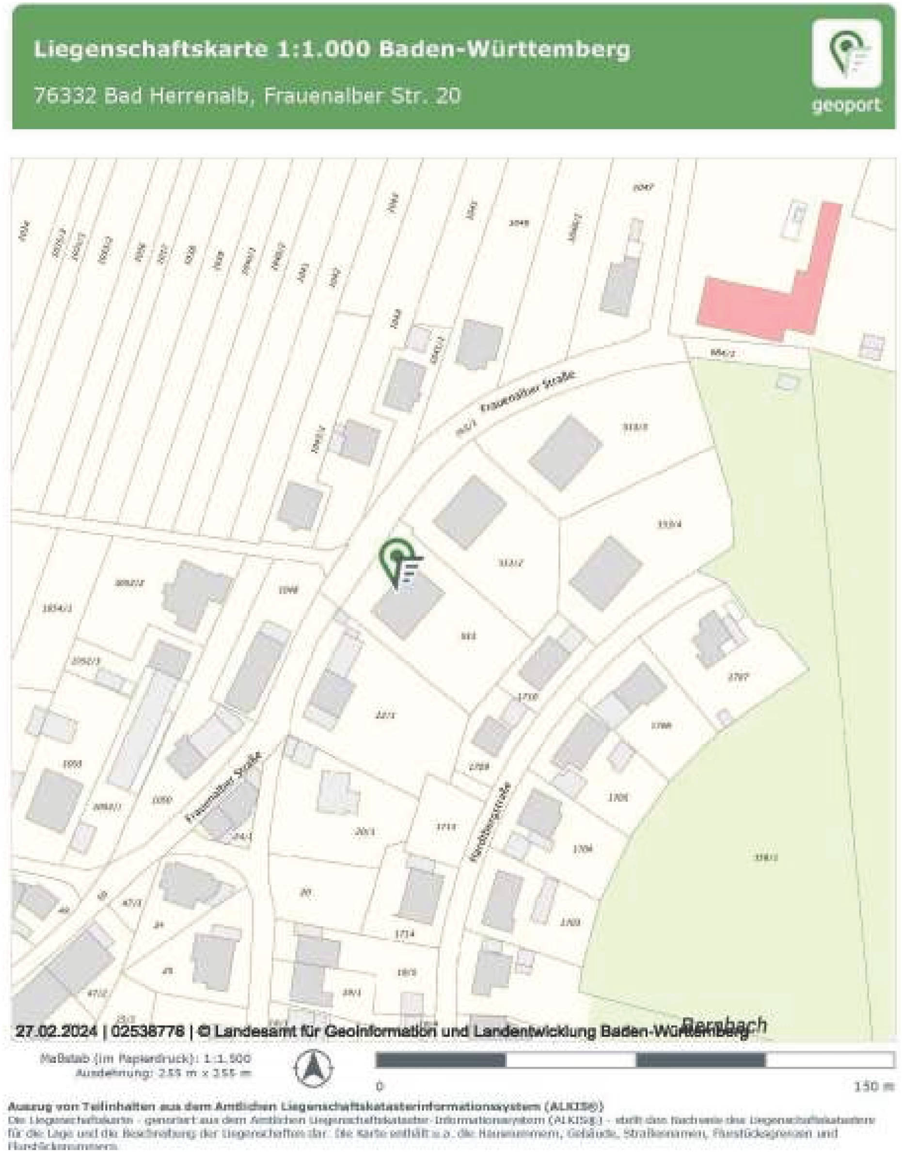 baden-wuerttemberg 2 K 23/23 Frauenalber Straße 20, 76332 Bad Herrenalb 8