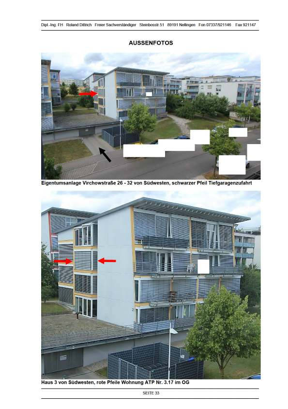 Einzimmerwohnung in Virchowstraße 26, 89075 Ulm - Bild 5