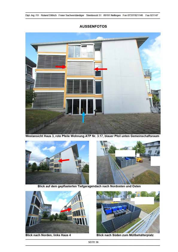 Einzimmerwohnung in Virchowstraße 26, 89075 Ulm - Bild 2