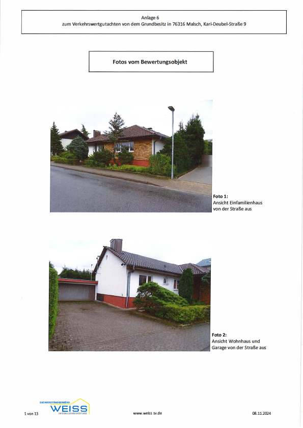 Einfamilienhaus 2 K 42-24 Karl-Deubel-Straße 9, 76316 Malsch