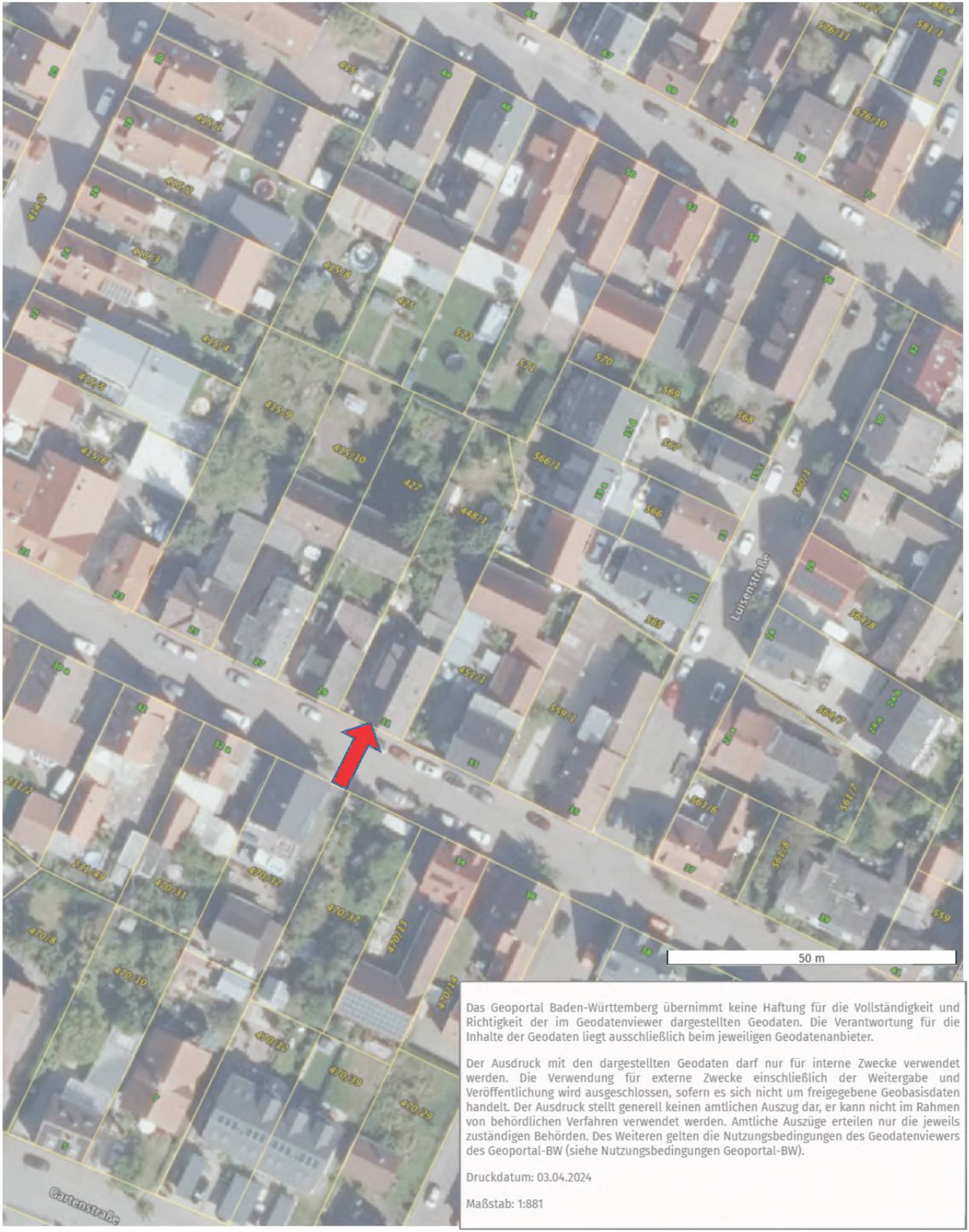 baden-wuerttemberg 3 K 23/23 Moltkestraße 31, 76344 Eggenstein-Leopoldshafen 22