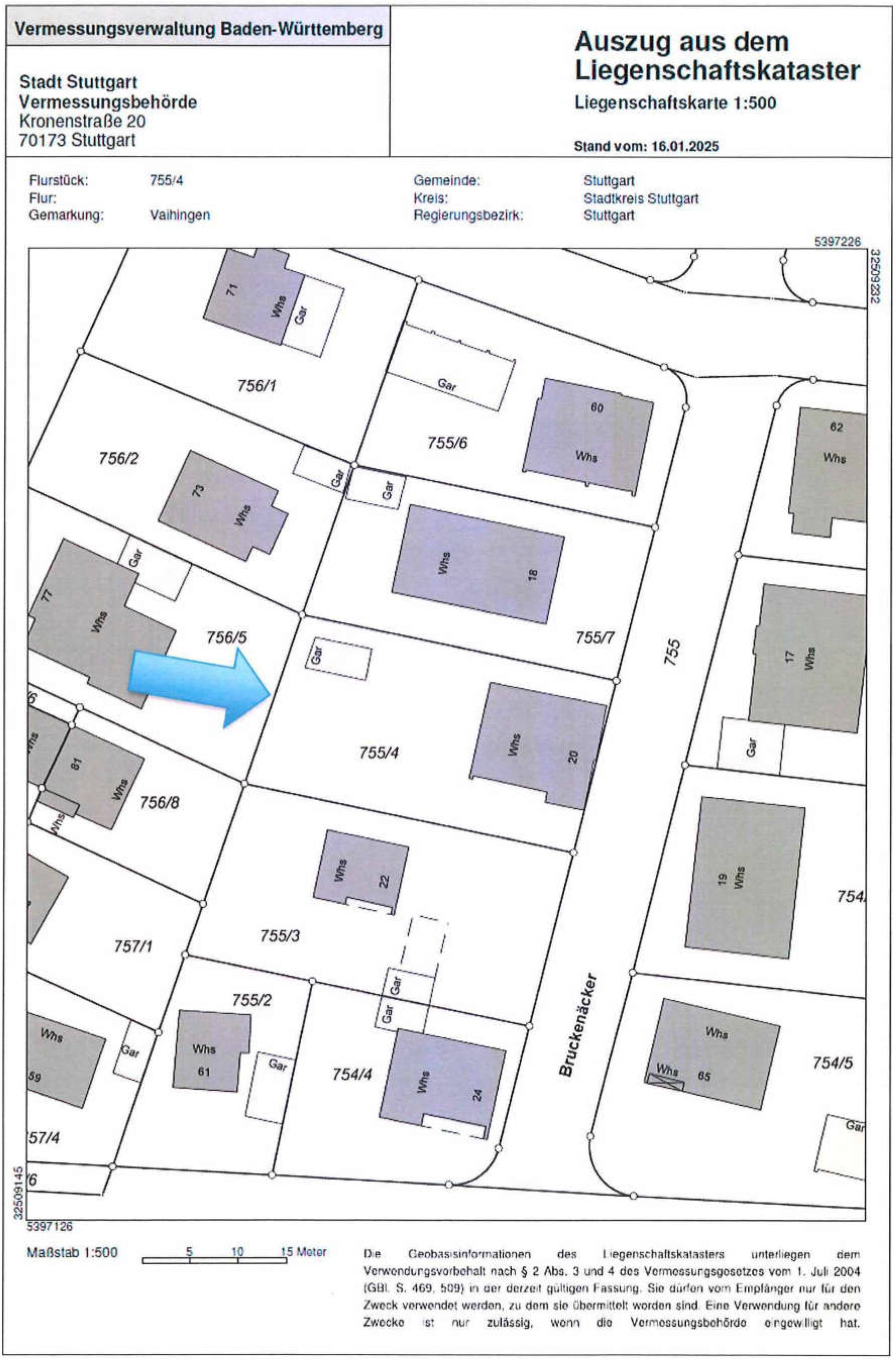 1- bis 2,5-Zimmer-Wohnung in Bruckenäcker 20, 70565 Stuttgart-Vaihingen - Bild 5