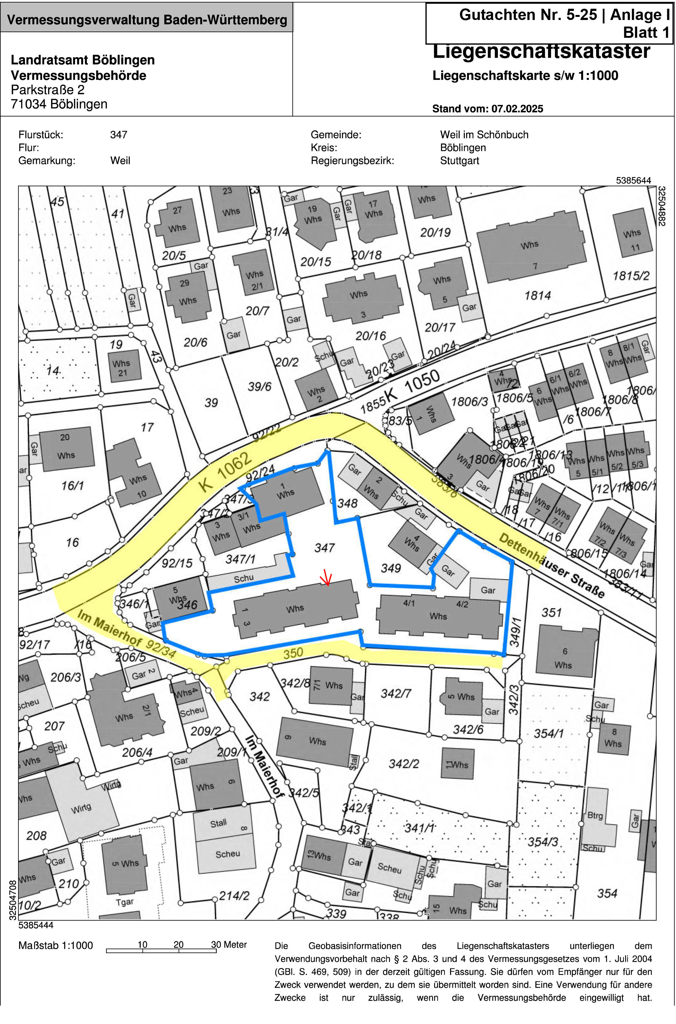 baden-wuerttemberg 4 K 131/24 (2) Im Maierhof 3, 71093 Weil im Schönbuch 7
