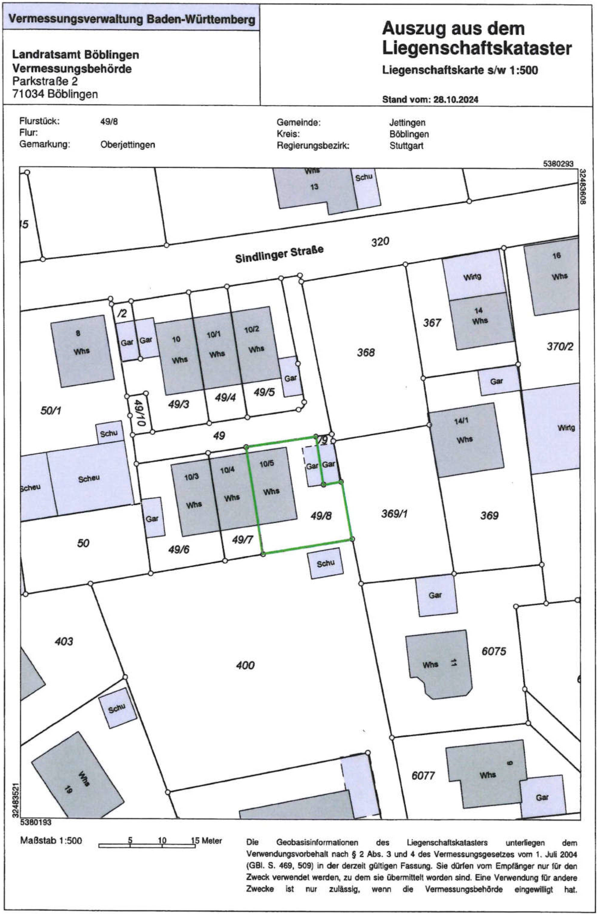 baden-wuerttemberg 4 K 68/22 Sindlinger Straße 10/5, 71131 Jettingen 7