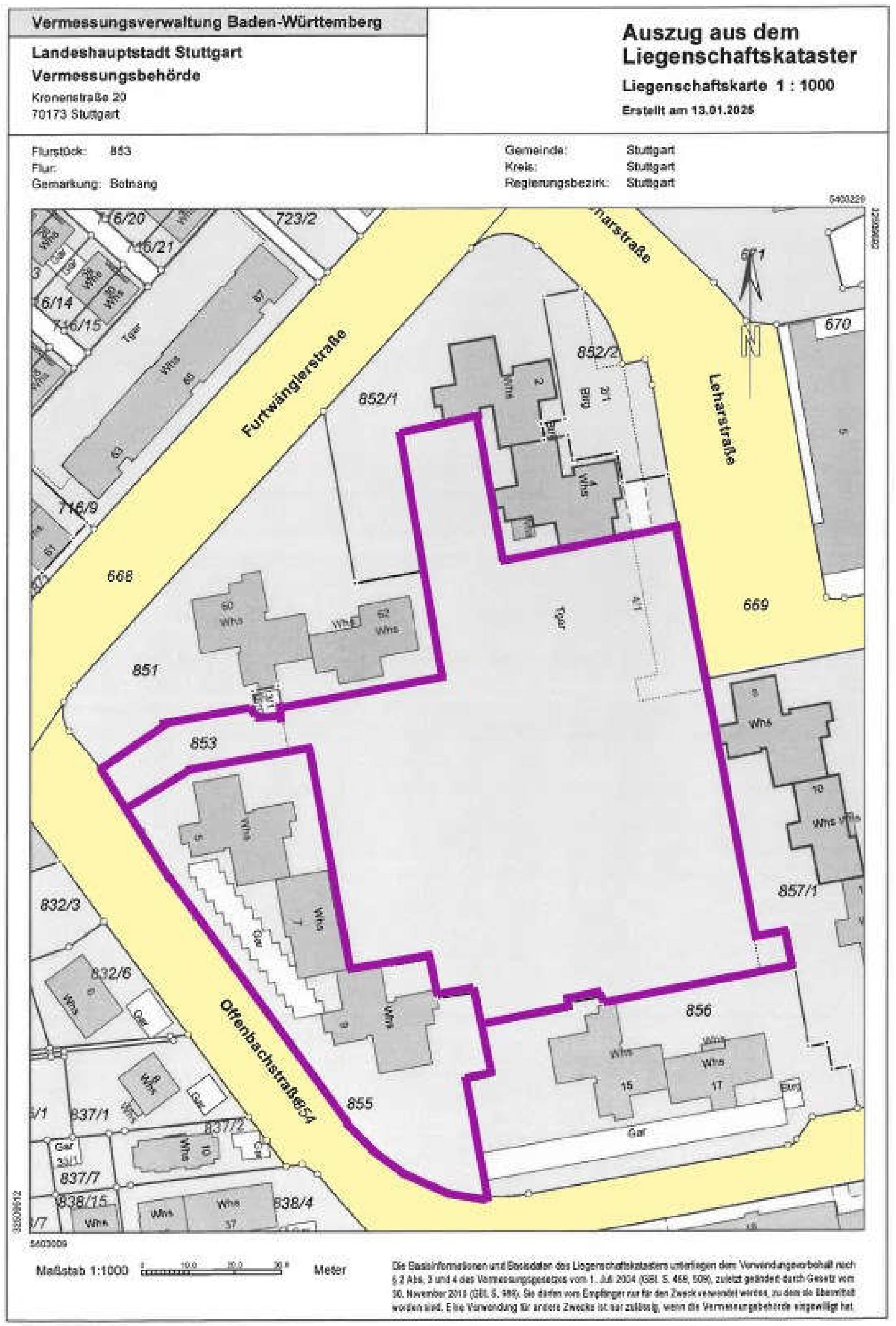 baden-wuerttemberg 4 K 73/24 Offenbachstraße 7, 70195 Stuttgart-Botnang 10