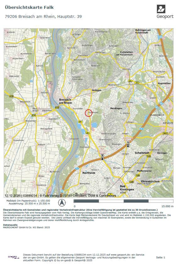 baden-wuerttemberg 793 K 80/25 Hauptstraße 39, 79206 Breisach - Gündlingen 14