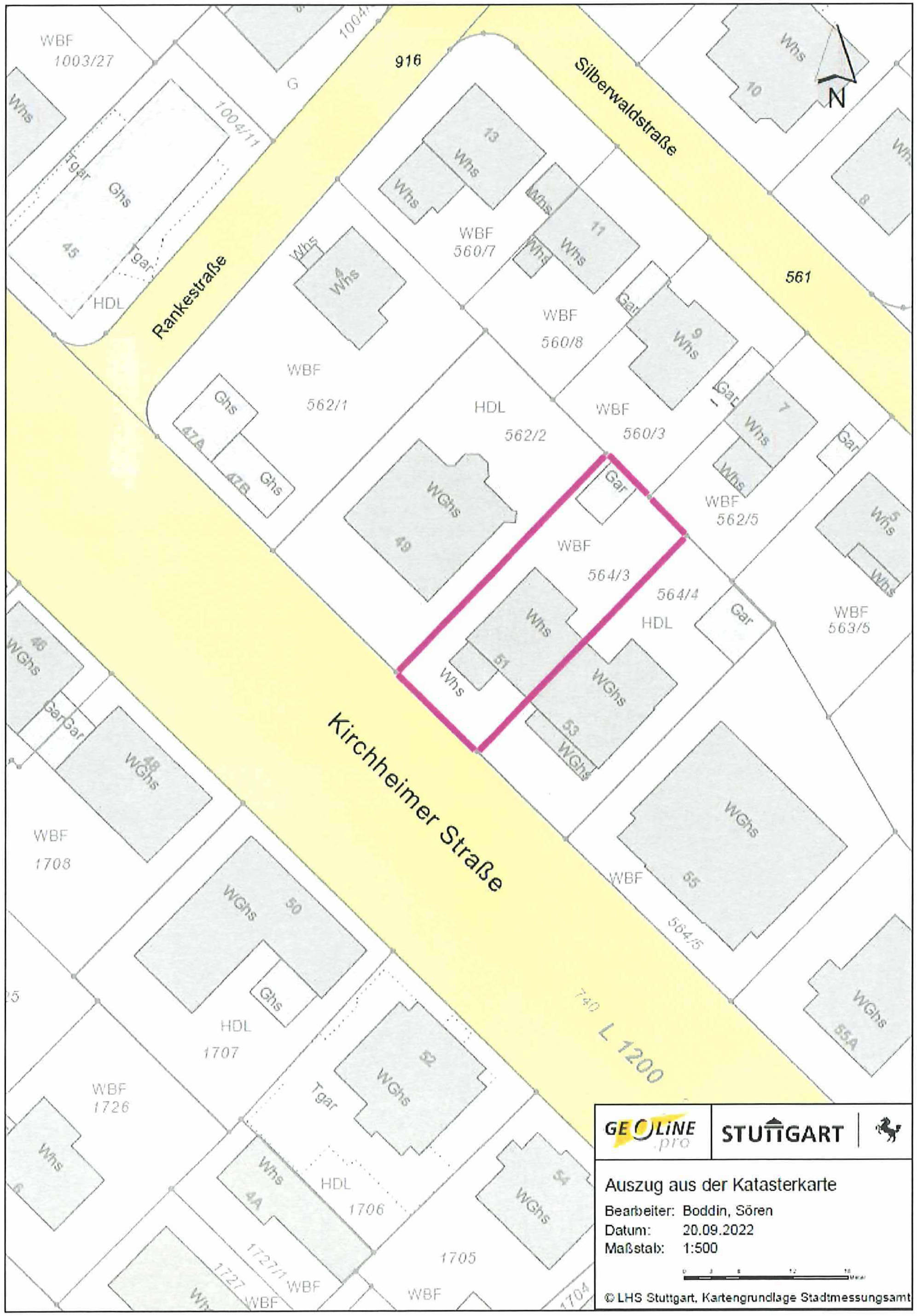 baden-wuerttemberg 9 K 73/22 Kirchheimer Straße 51, 70619 Stuttgart 7
