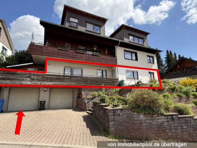 Dreizimmerwohnung in Schillerstraße 24, 78144 Schramberg-Tennenbronn