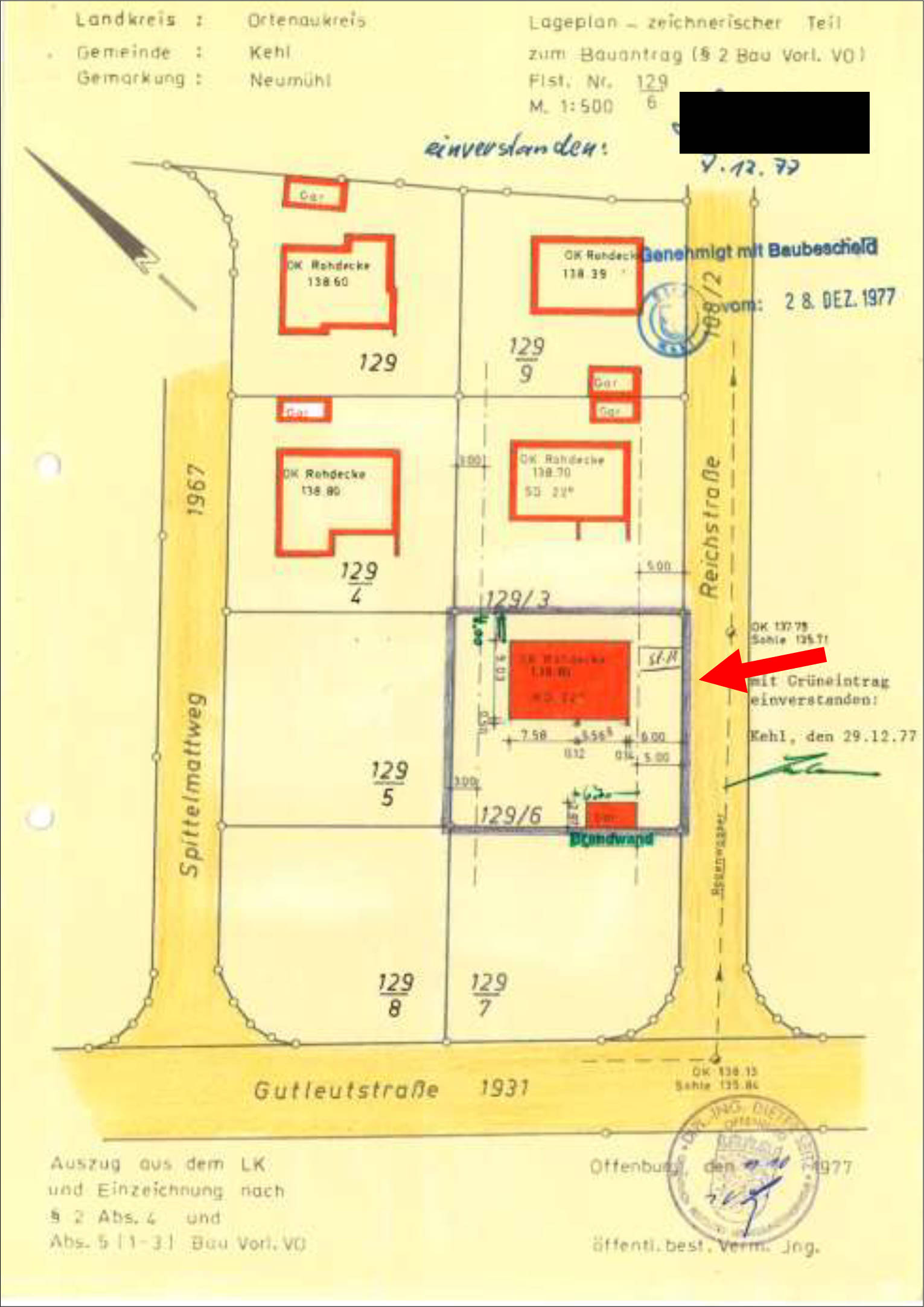baden-wuerttemberg K 0010/2024 Reichsstraße 3, 77694 Kehl, Neumühl 29