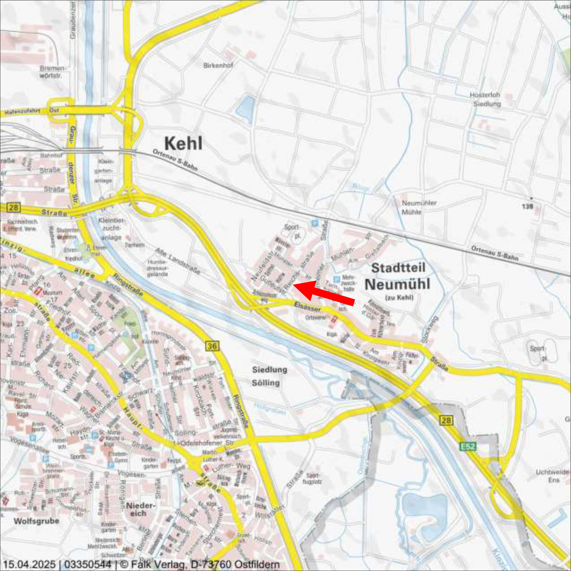 baden-wuerttemberg K 0010/2024 Reichsstraße 3, 77694 Kehl, Neumühl 24