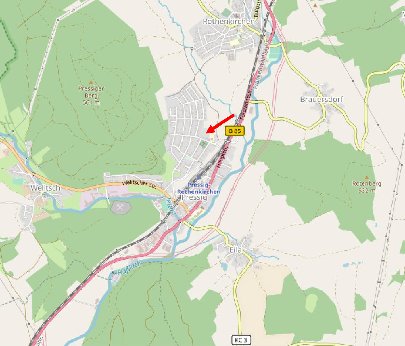 bayern 0001K0011-2022 Angerstraße  12, 96332 Pressig