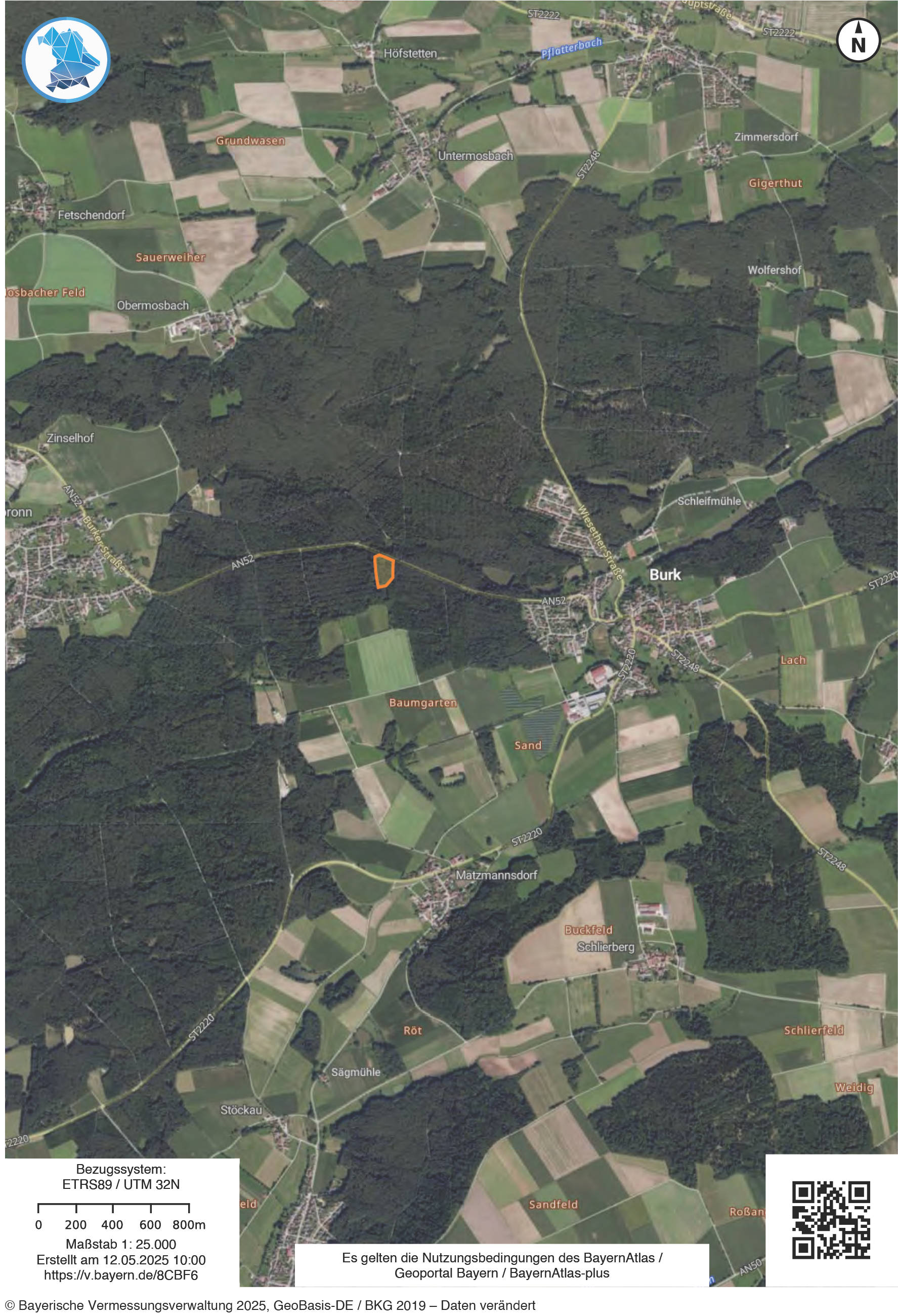 bayern 0001 K 0014/2025 Großohrenbronn, 91596 Burk 12