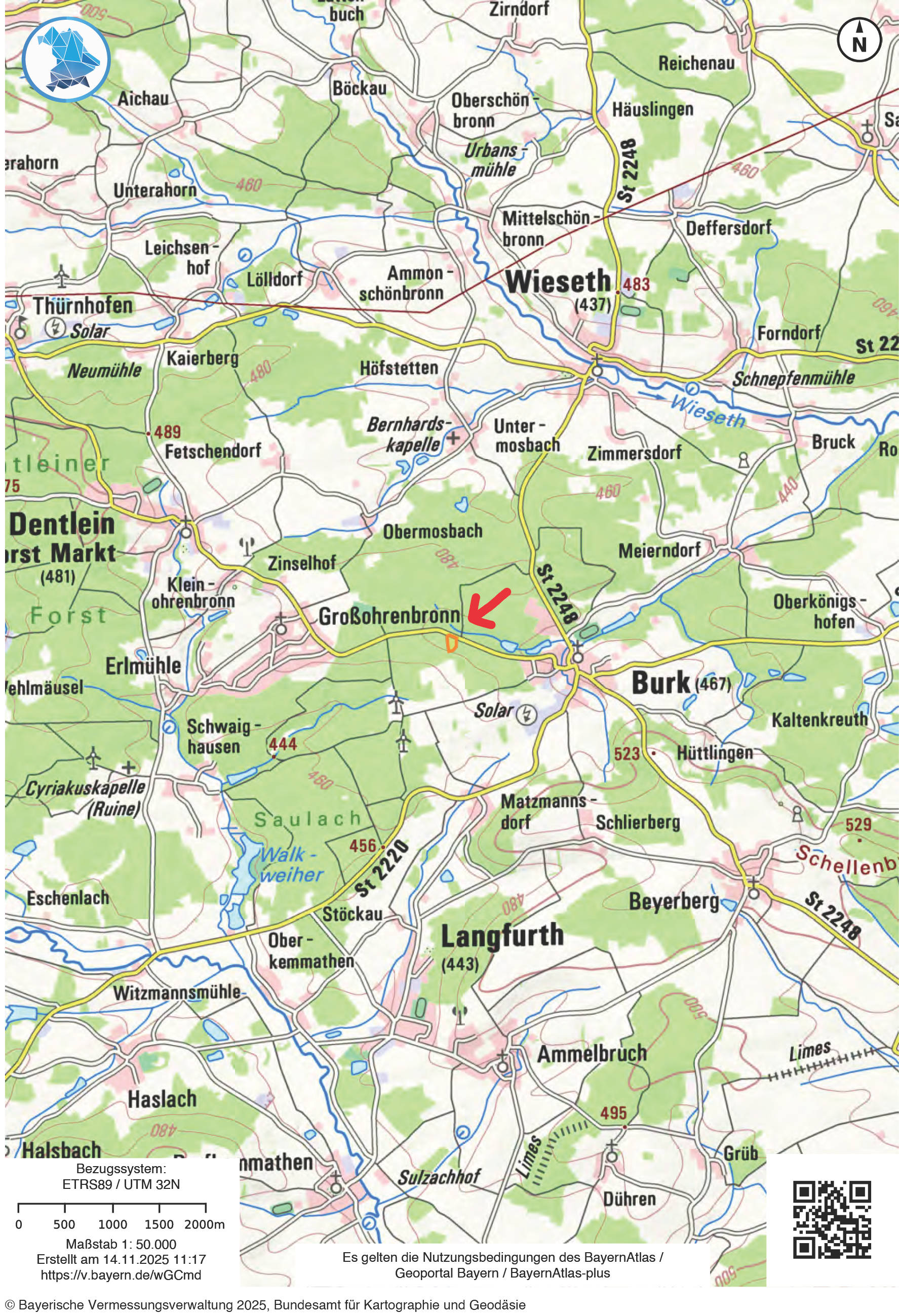 bayern 0001 K 0014/2025 Großohrenbronn, 91596 Burk 15