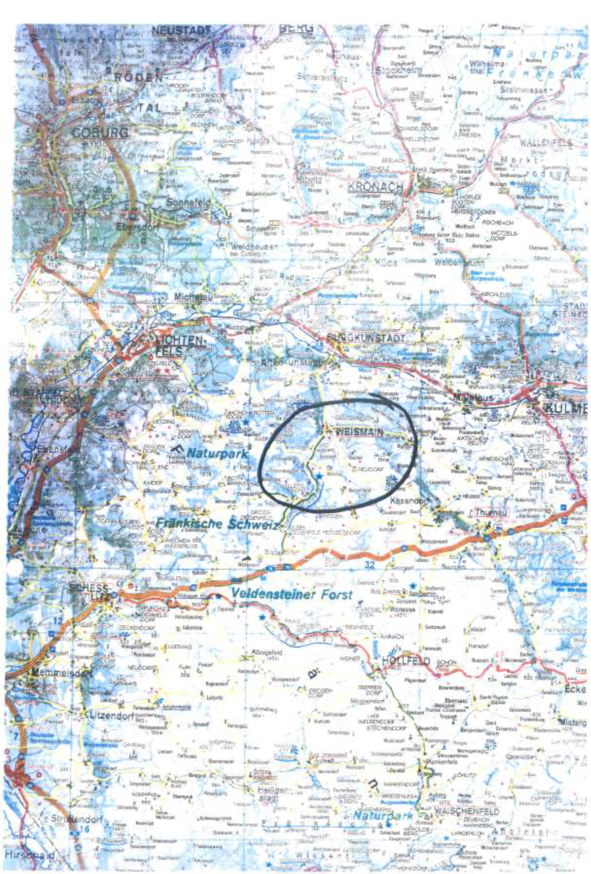 siehe Beschreibung in Herösen, 96260 Weismain, Wallersberg
