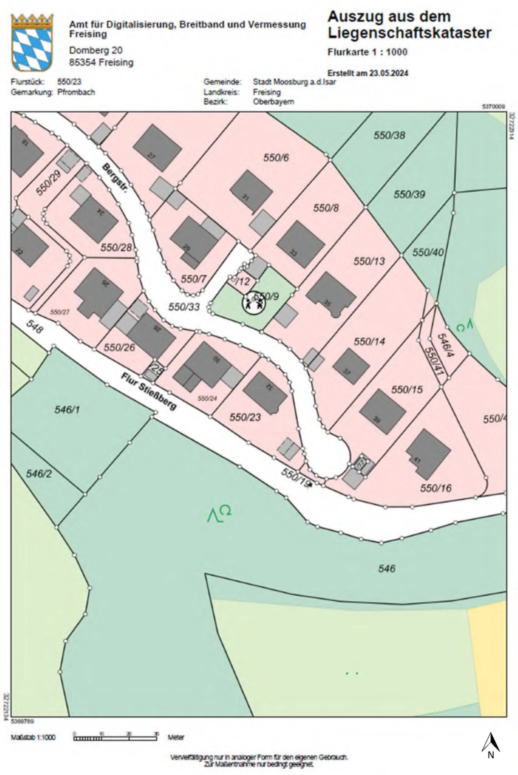 bayern 0001 K 0023/2024 Bergstraße 32, 85368 Moosburg a. d. Isar, Pformbach 10