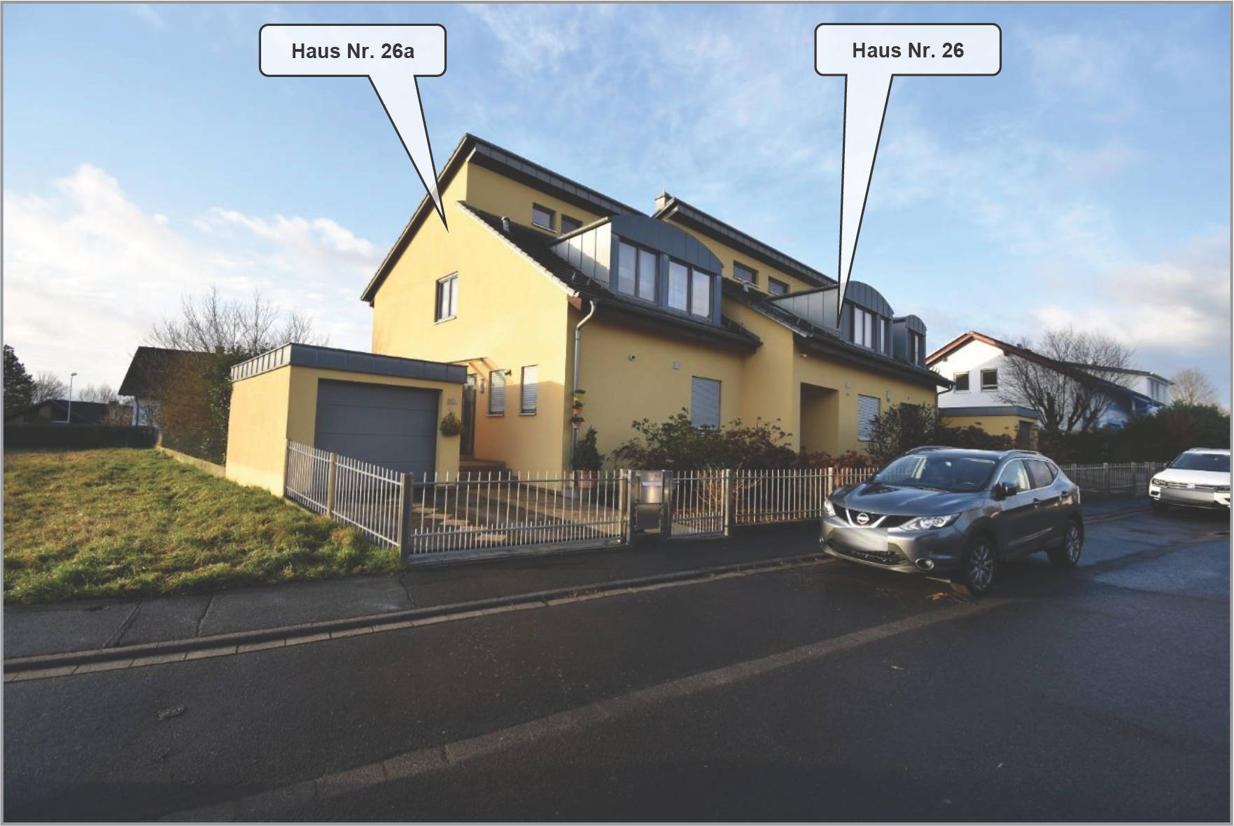 Zwei aneinandergebaute Einfamilienhäuser, zwei Garagen in Richard-Strauß-Straße 26 und 26a, 91315 Höchstadt - Bild 4