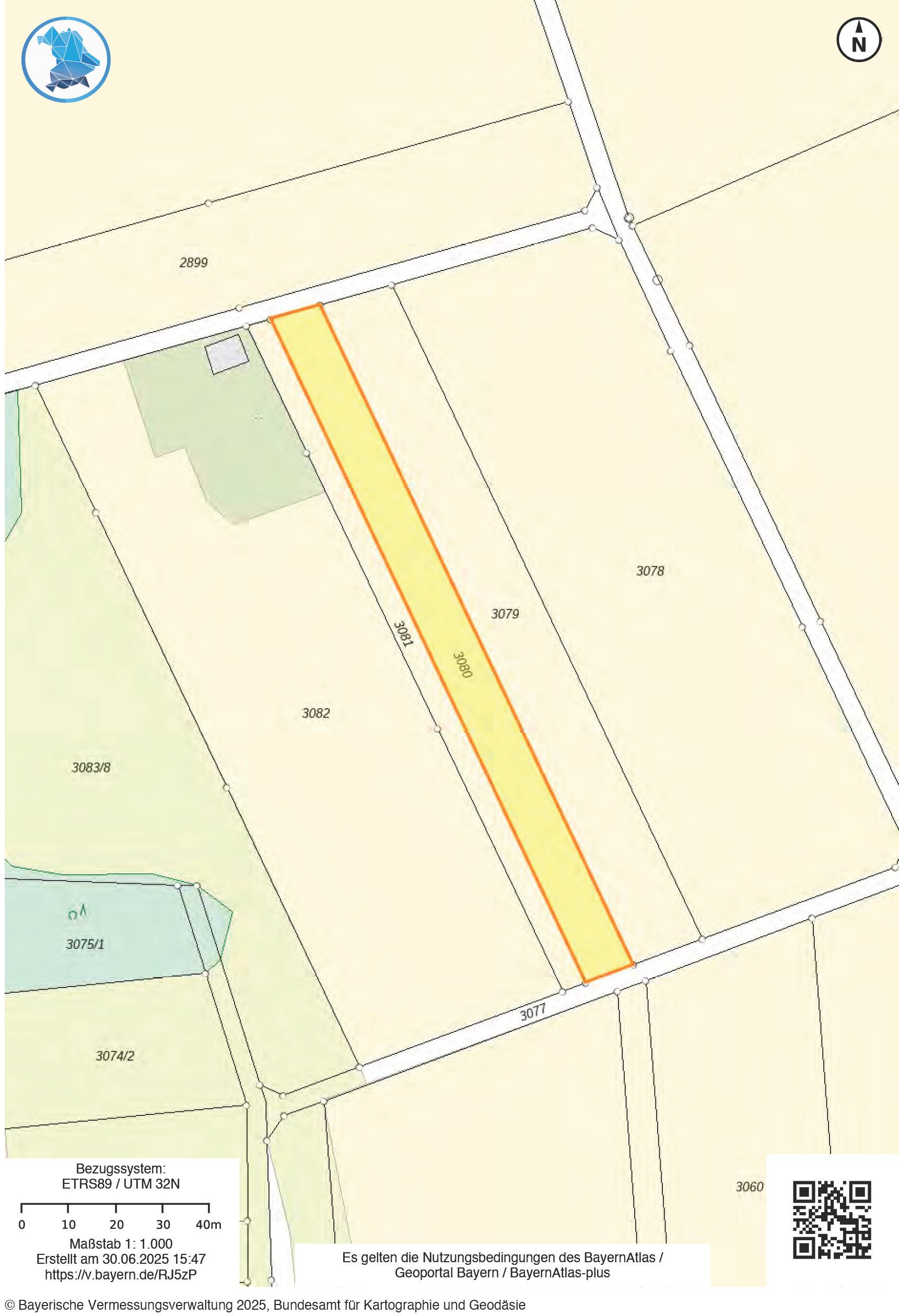 Grundstück in Pilzberg, 97228 Gemünden am Main - Bild 5