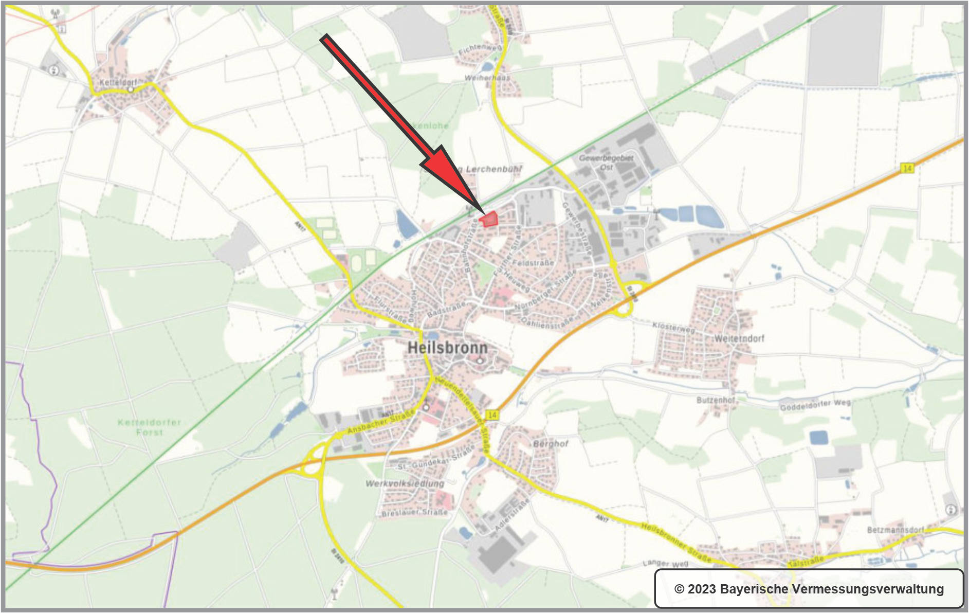 bayern 0001K0032-2023 Frühlingstraße 5, 91560 Heilsbronn