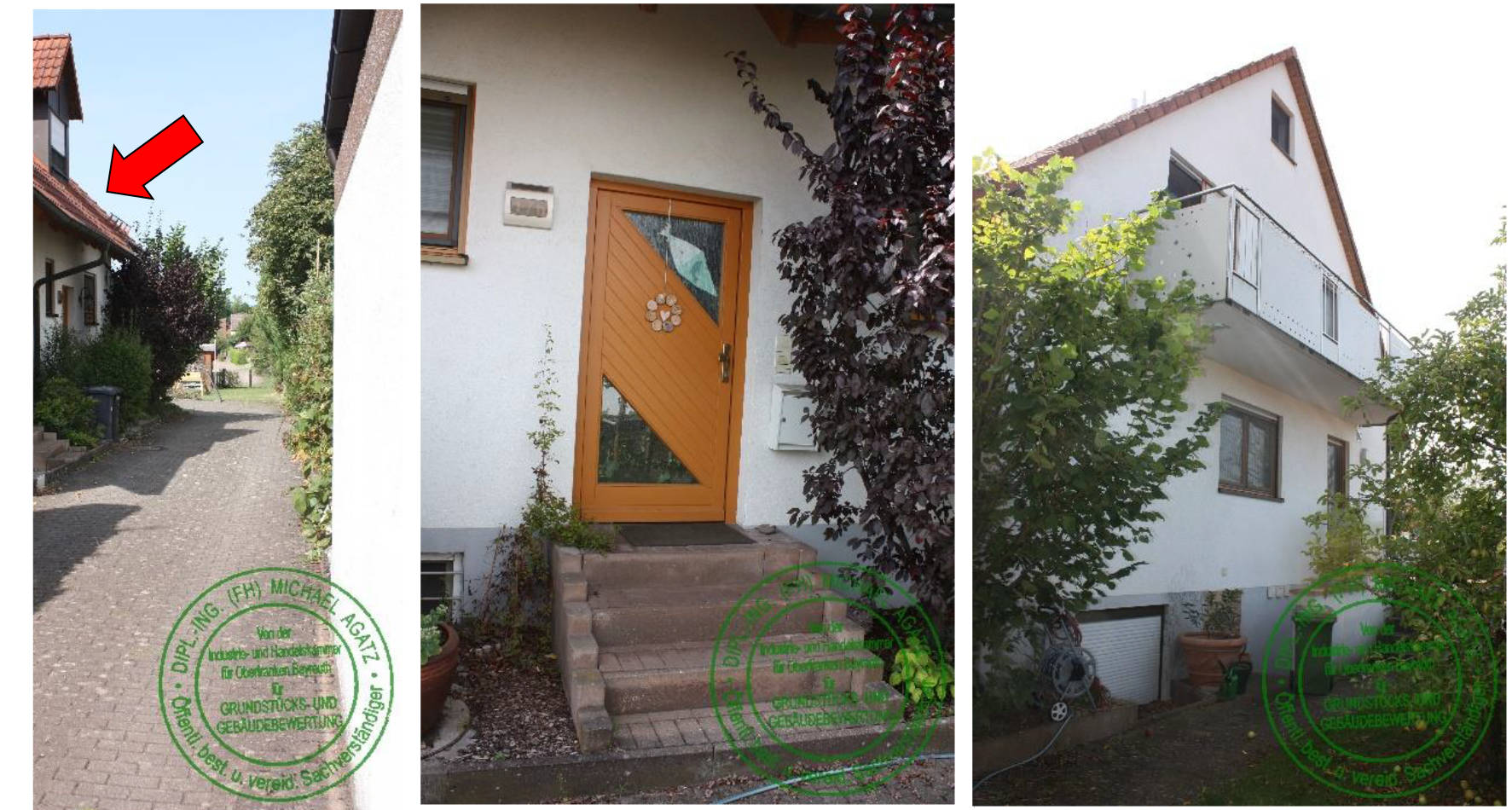 Doppelhaushälfte, Garage, Kfz-Stellplatz, unbebautes Grundstück in Jahnstraße 17 b, 91099 Poxdorf - Bild 5