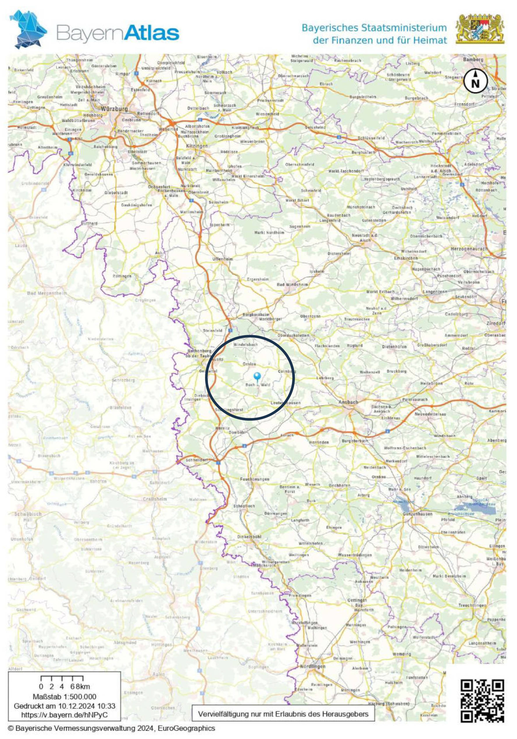 bayern 0001 K 0045/2024 Pfarrgasse 13, 91592 Buch am Wald 16