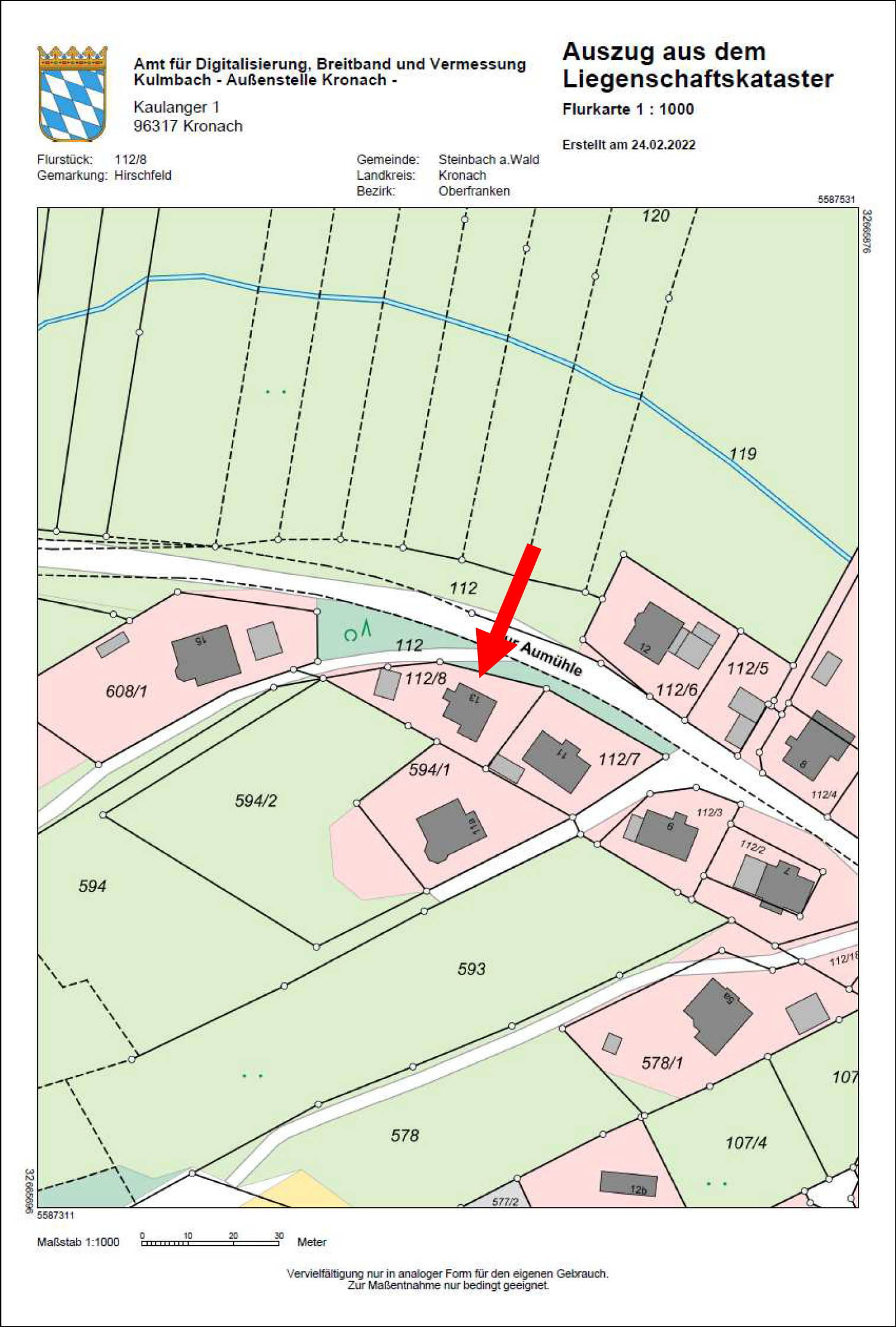 s. Beschreibung in Zur Aumühle 13, 96361 Steinbach a. Wald, Hirschfeld - Bild 3