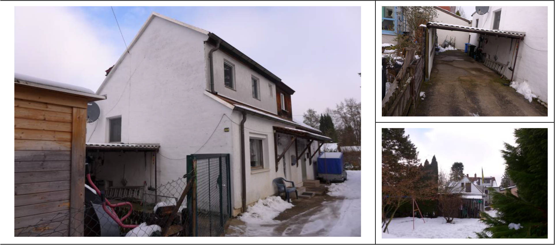 kleine Doppelhaushälfte mit Erweiterungsbau und anschließendem Nebengebäude in Oststraße 91, 00000 Fürth - Bild 2