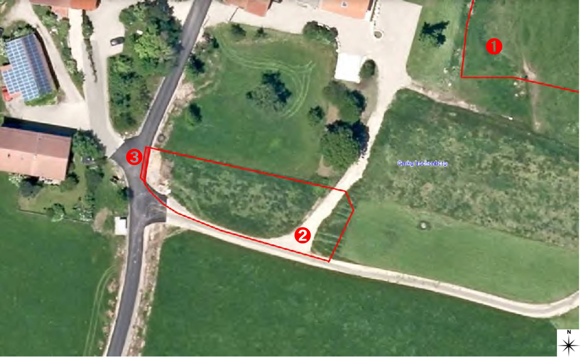 Grünland/ Streuwiese/ Wald in Norderfeld, 83737 Rieding - Bild 2