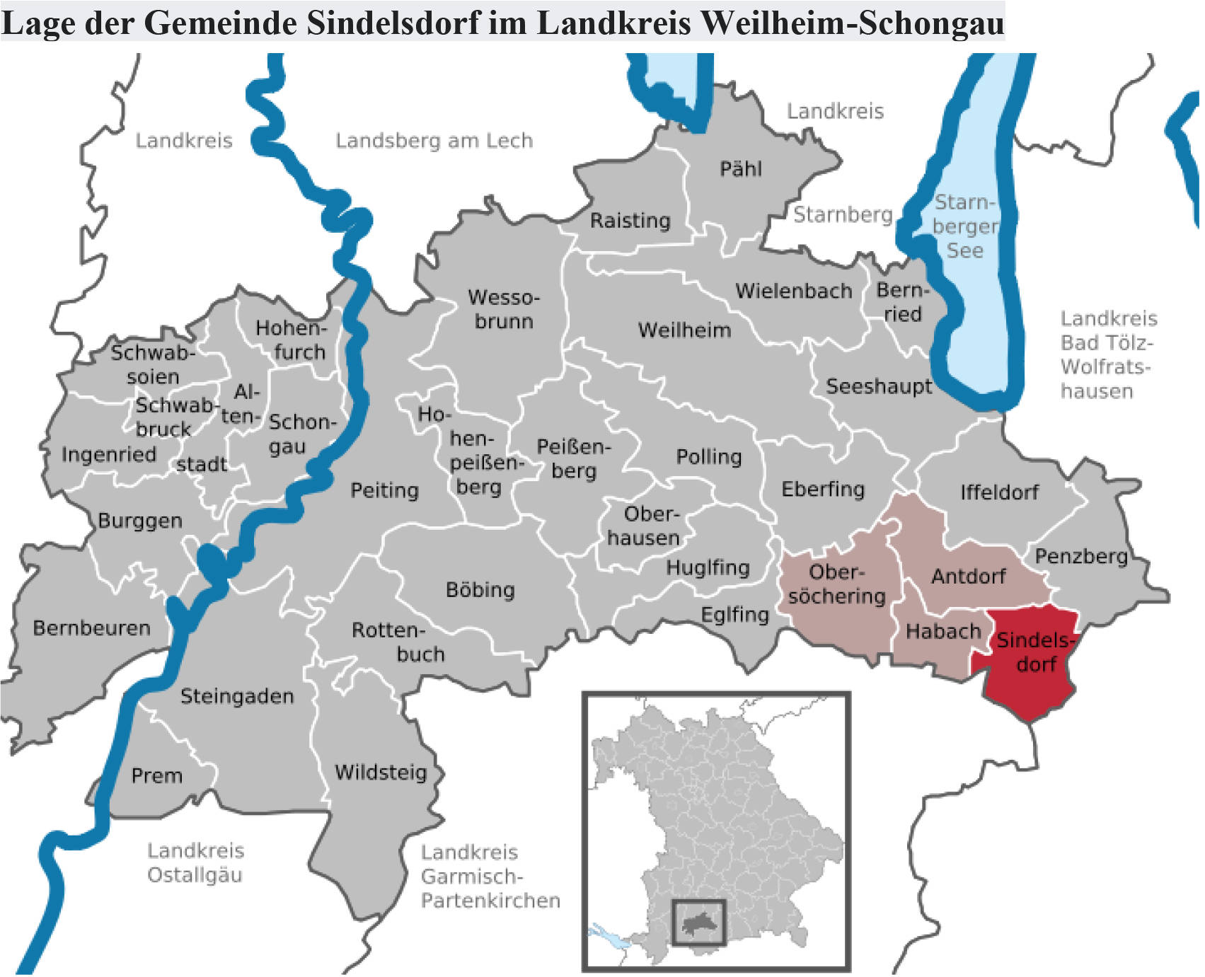 land- und forstwirtschaftlich genutztes Grundstück in Erlmoos, 82404 Sindelsdorf - Bild 3