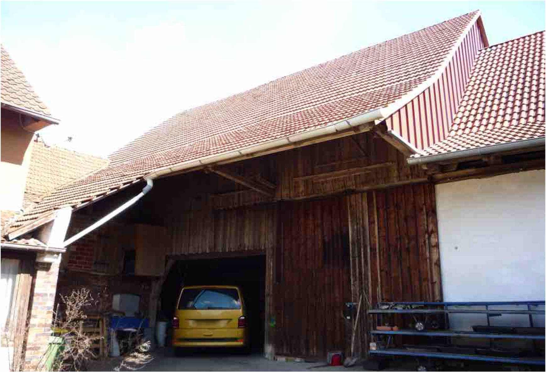 Wohn-, einem Stall-, zwei Scheunengebäuden in Harraser Weg 12, 96476 Bad Rodach, Grattstadt - Bild 4