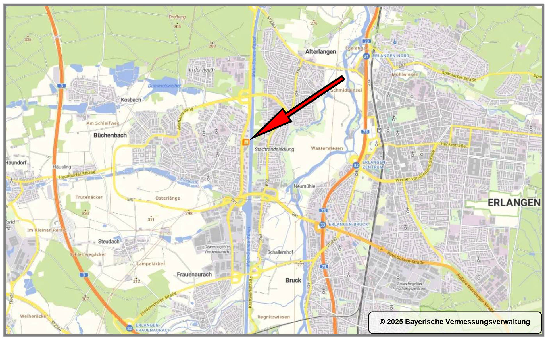 bayern 0001 K 0075/2024 Am Europakanal 36, 91056 Erlangen 13
