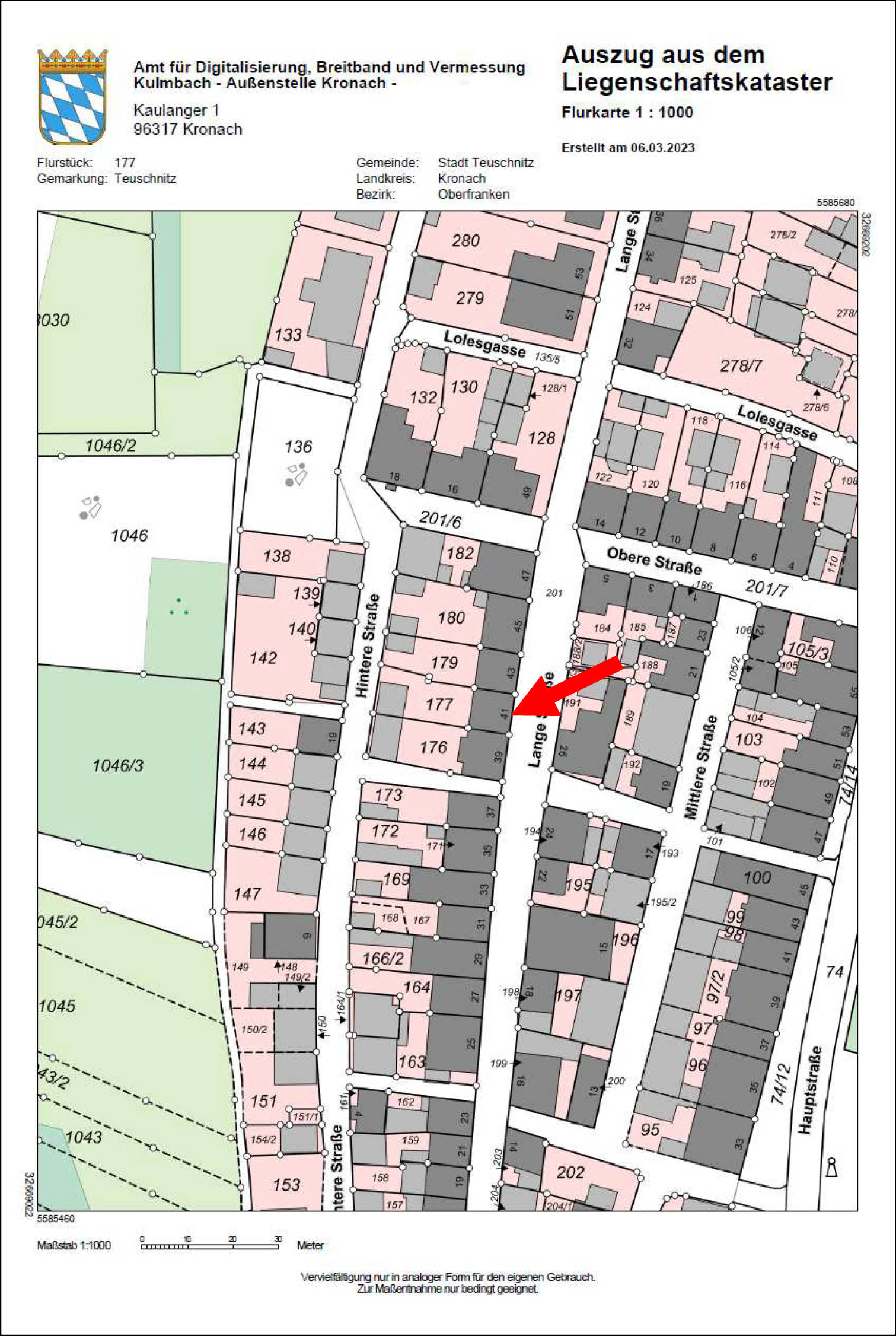 bayern 0001K0083-2022 Lange Straße 41, 96358 Teuschnitz