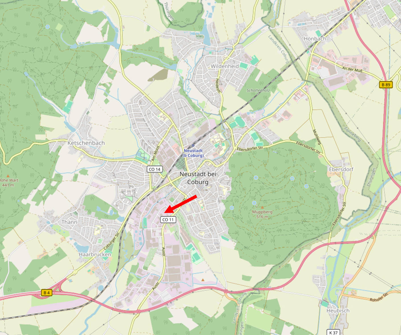 bayern 0001K0084-2023 Nähe An den Auwiesen, 96465 Neustadt b. Coburg