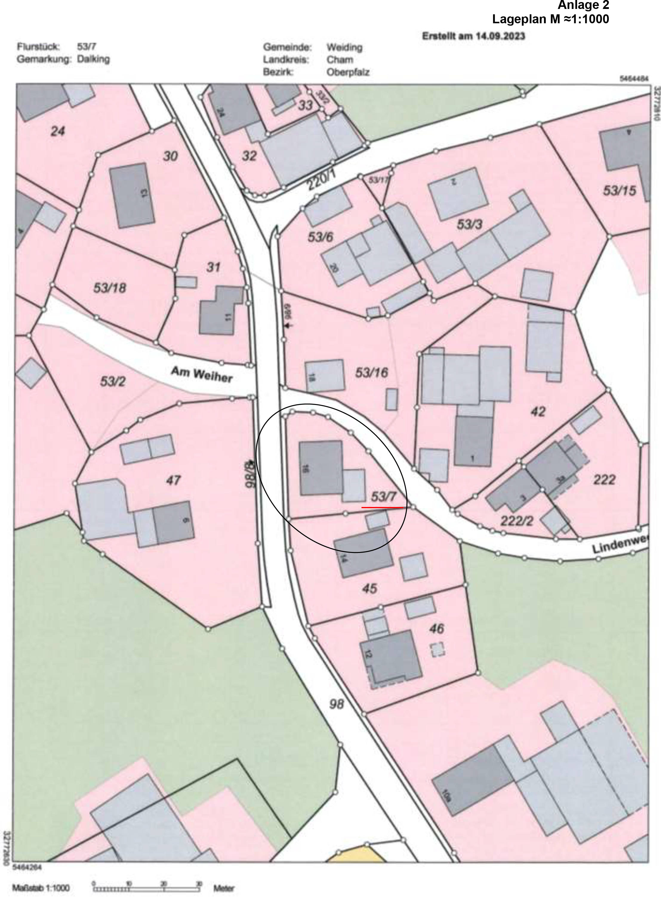 bayern 0001K0085-2023 Pfarrer-Lukas-Straße 16, 93495 Weiding/Dalking