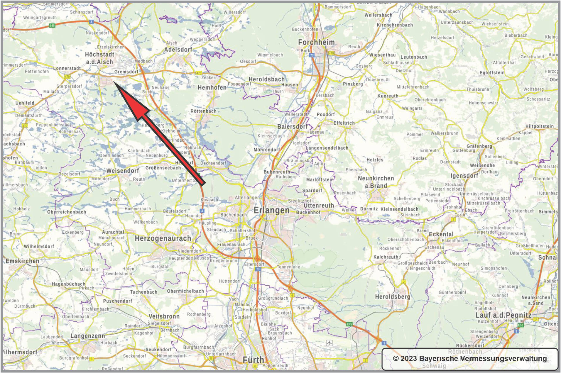 bayern 0001K0090-2022 Galgenberg, 00000 Höchstadt