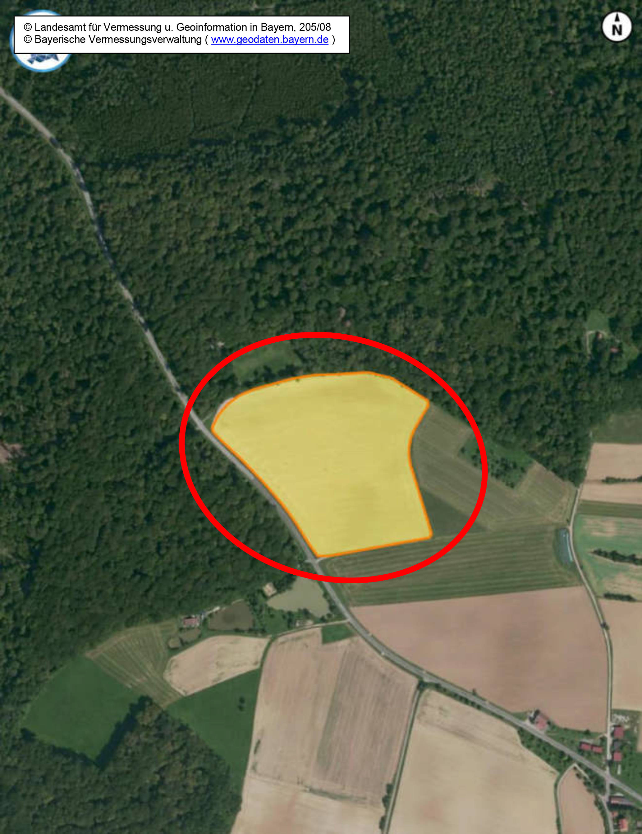 bayern 0001 K 0093/2024 Dorfäcker, Röthen, Rothofleite, Bauäcker, Obere Wässernach, 00000 Buch 9