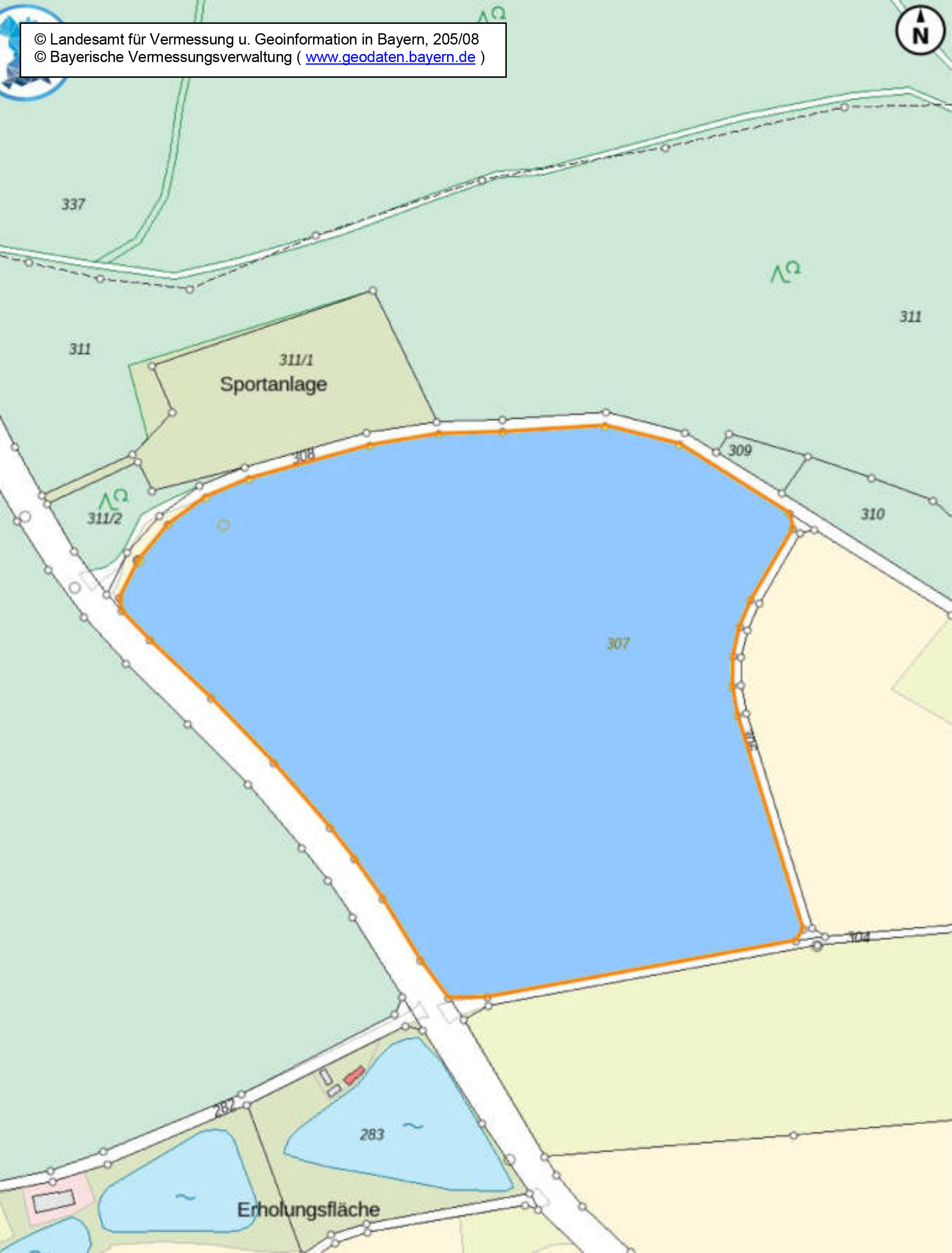 land- und forstwirtschaftlich genutztes Grundstück in Dorfäcker, Röthen, Rothofleite, Bauäcker, Obere Wässernach, 00000 Buch - Bild 3