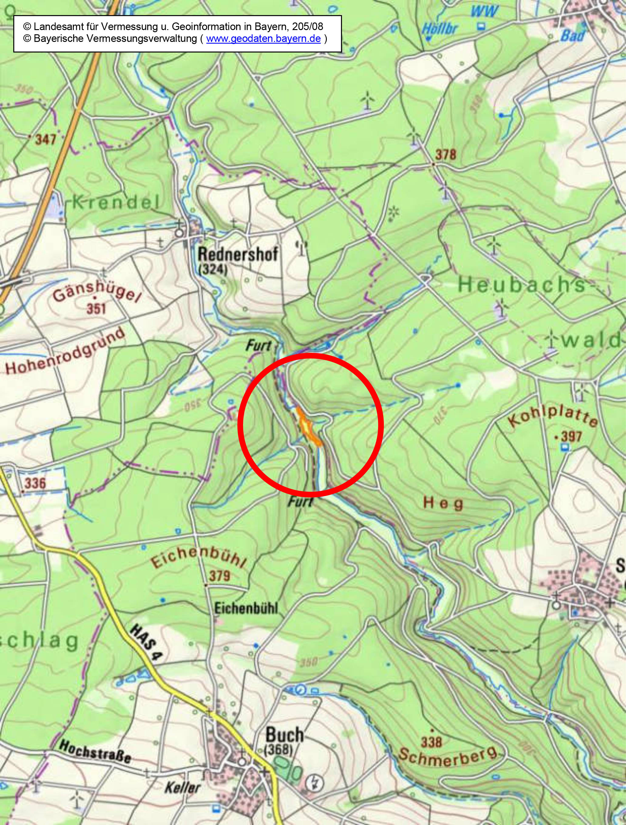 bayern 0001 K 0093/2024 Dorfäcker, Röthen, Rothofleite, Bauäcker, Obere Wässernach, 00000 Buch 10