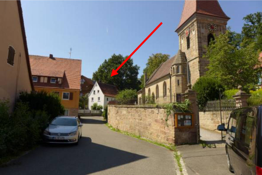 unbebautes Grundstück, Garage, Einfamilienhaus, Lfd. Nr. 1 in Magdalenenweg  9, 90574 Roßtal (OT Buchschwabach)