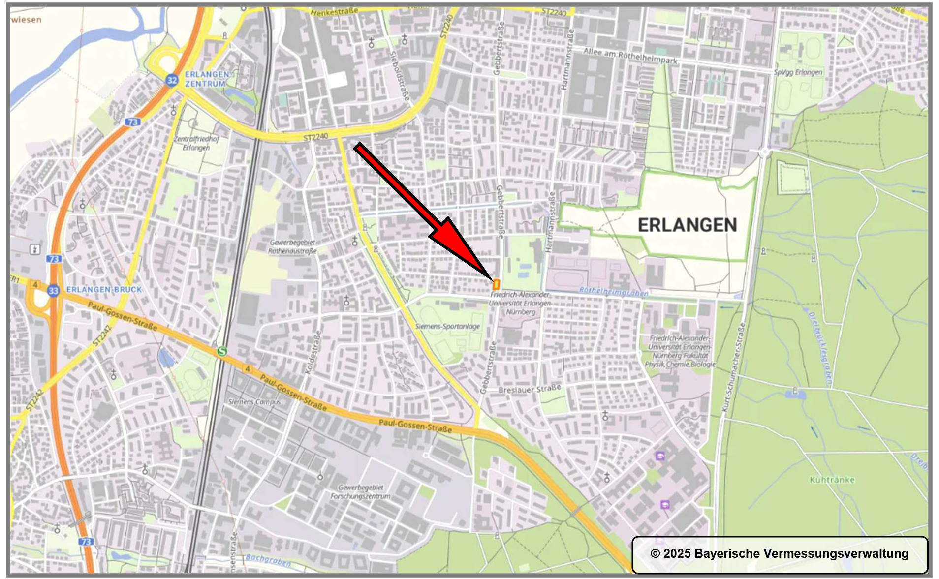 bayern 0002 K 0003/2025 Gebbertstraße 124, 91052 Erlangen 19